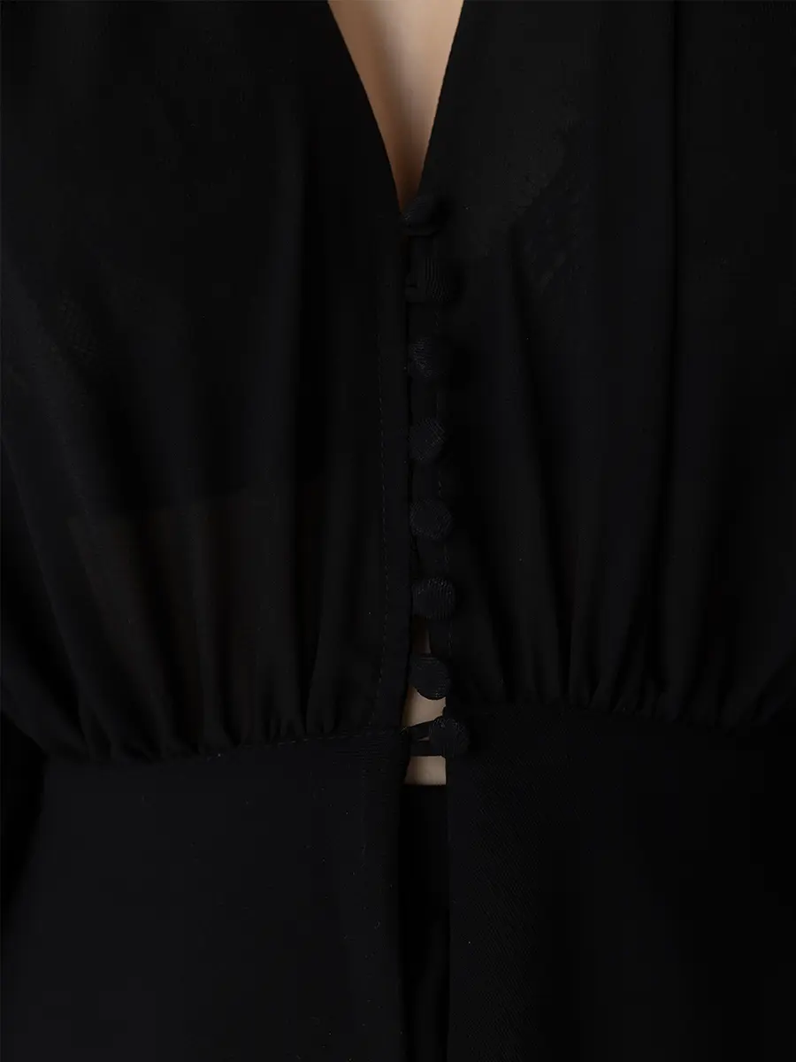 Блуза шелковая