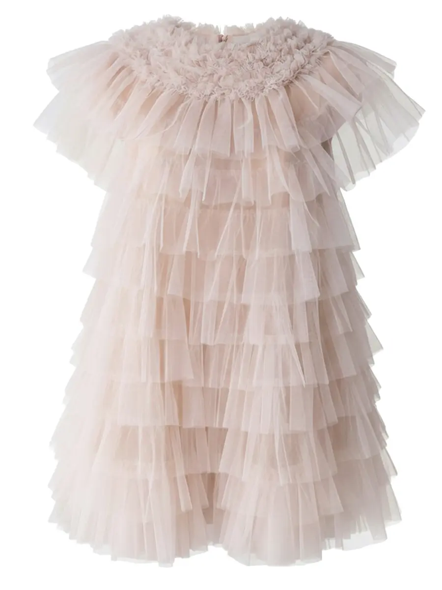 Платье хлопковое PETALS