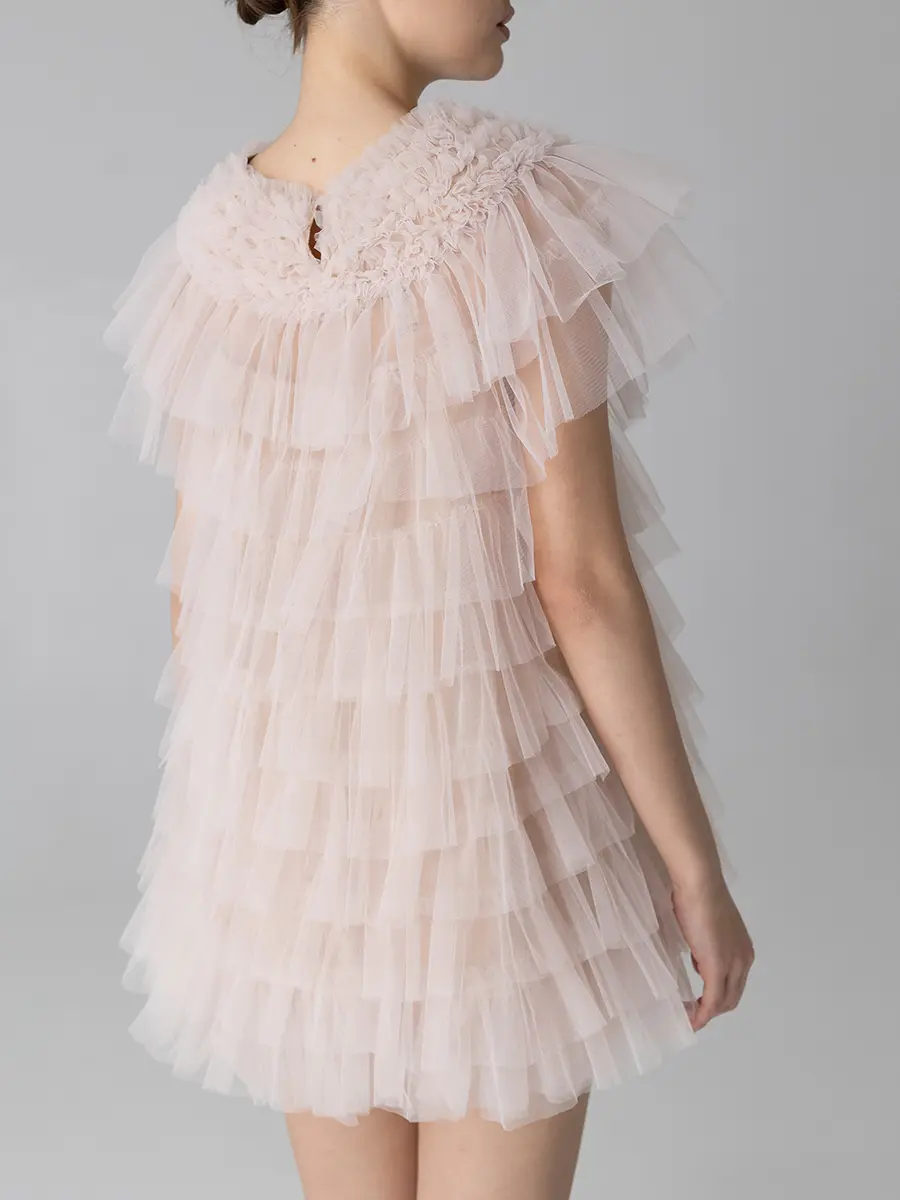 Платье хлопковое PETALS