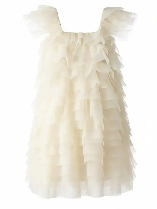 Платье из органзы BÜRO UNIQUE