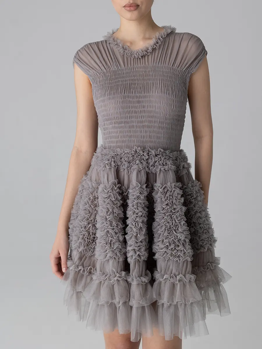 Платье однотонное WOW DRESS