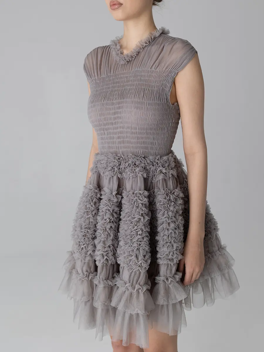 Платье однотонное WOW DRESS