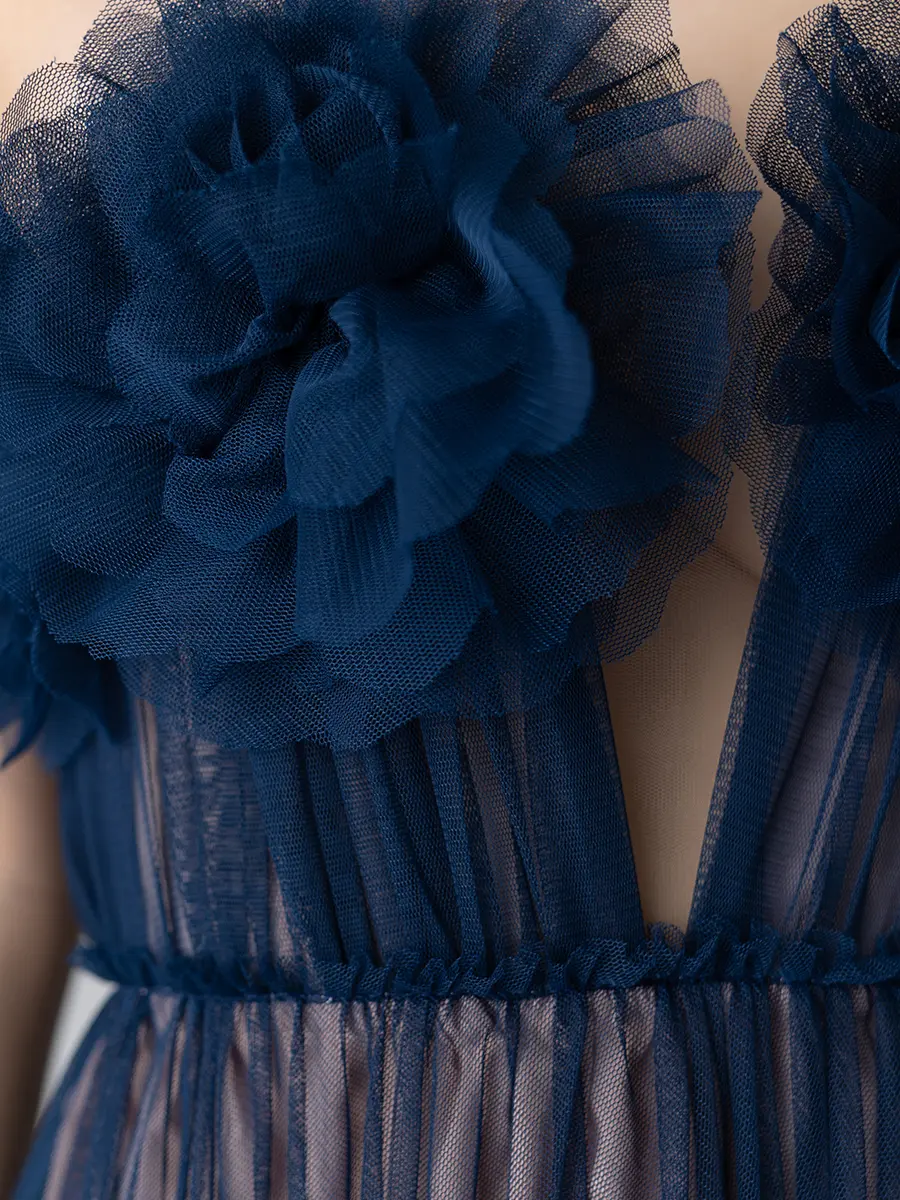 Платье с декором Bouquet