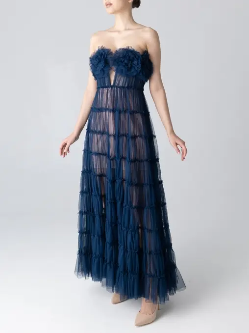 Платье с декором Bouquet BÜRO UNIQUE