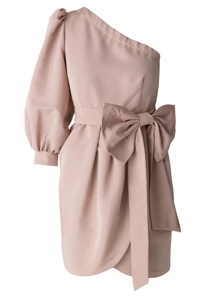 Платье шелковое