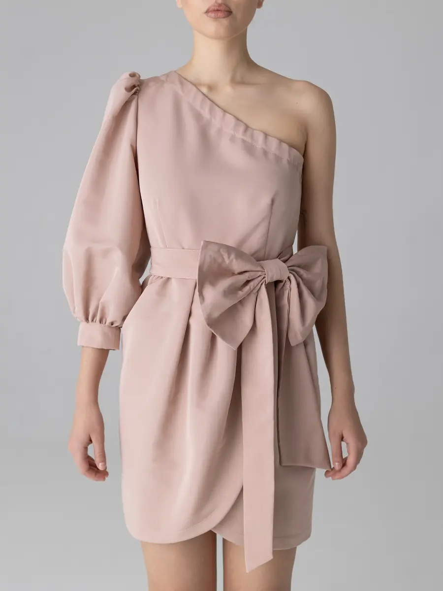 Платье шелковое