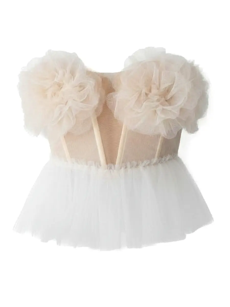 Топ с декором