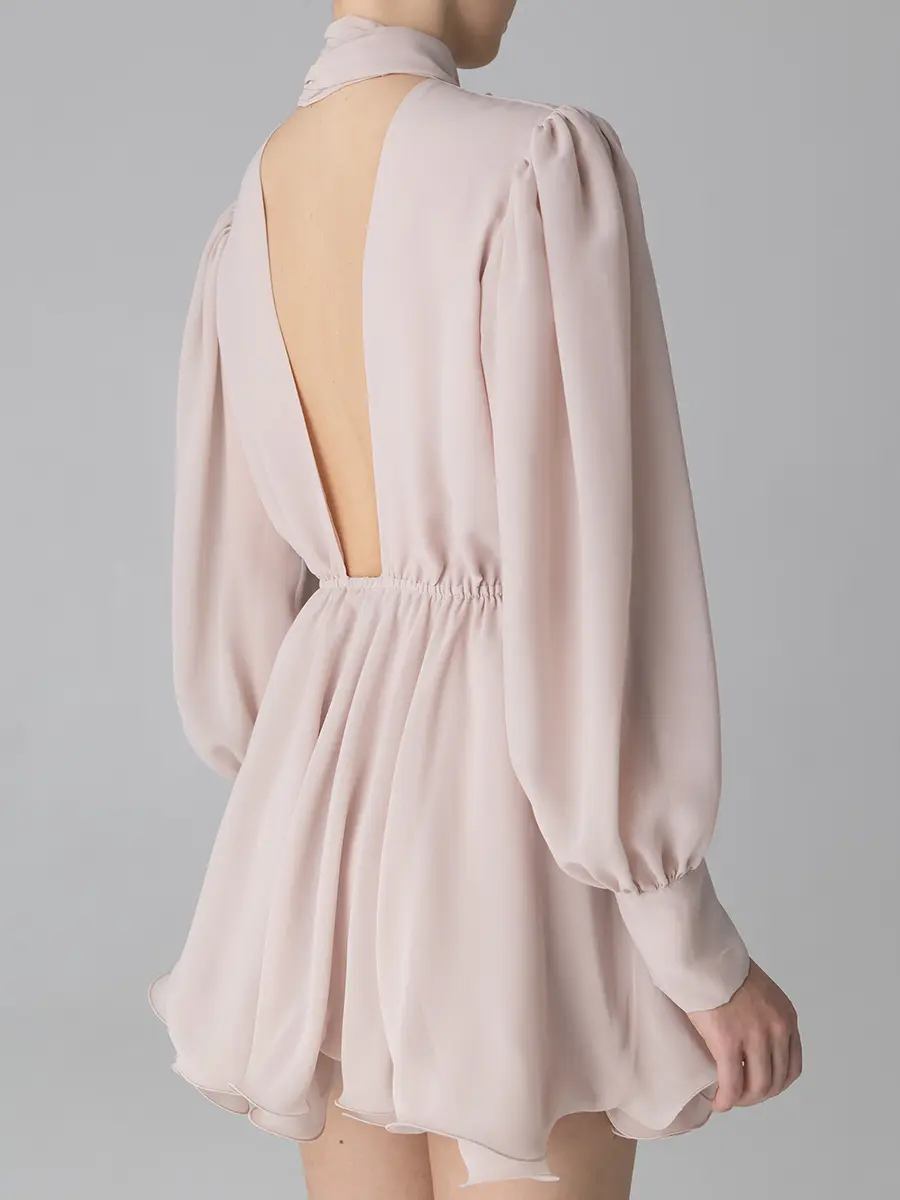 Платье из вискозы