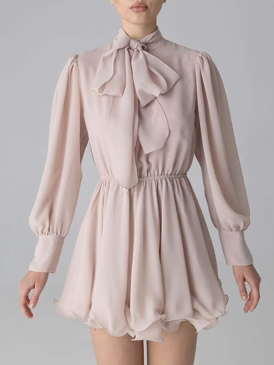 Платье из вискозы