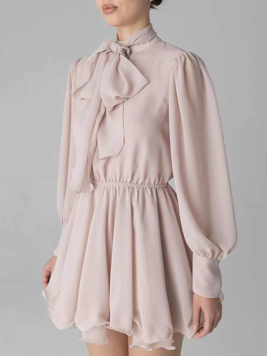 Платье из вискозы