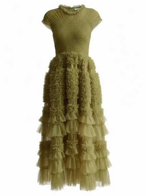 Платье однотонное No 17 BÜRO UNIQUE