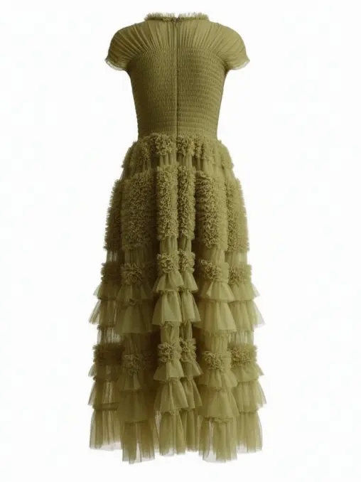 Платье однотонное No 17 BÜRO UNIQUE