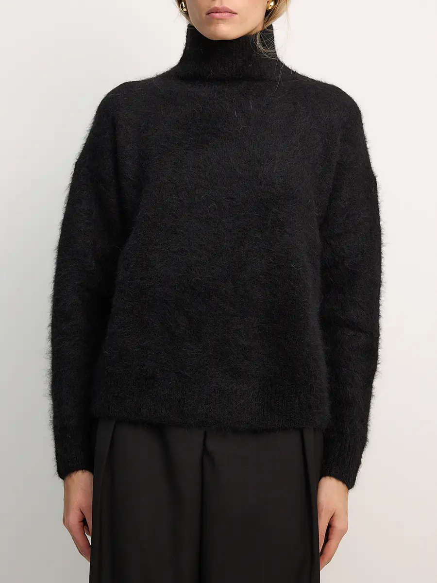 Джемпер шерстной Alpaca Nocturne