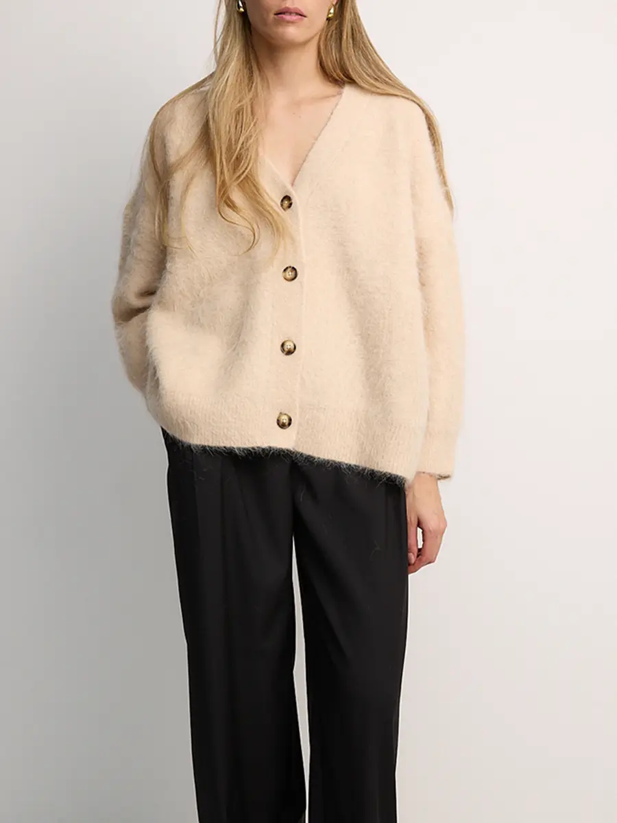 Кардиган шерстной Alpaca Apricot