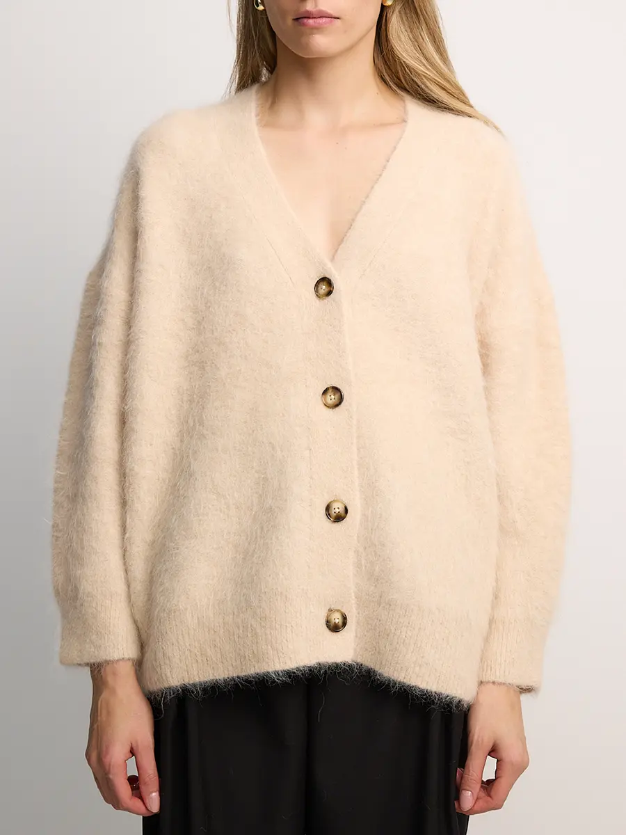 Кардиган шерстной Alpaca Apricot