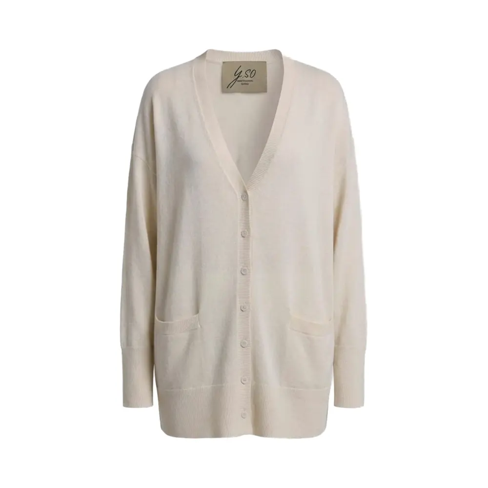 Кардиган из кашемира и шерсти Cashmere Tofu