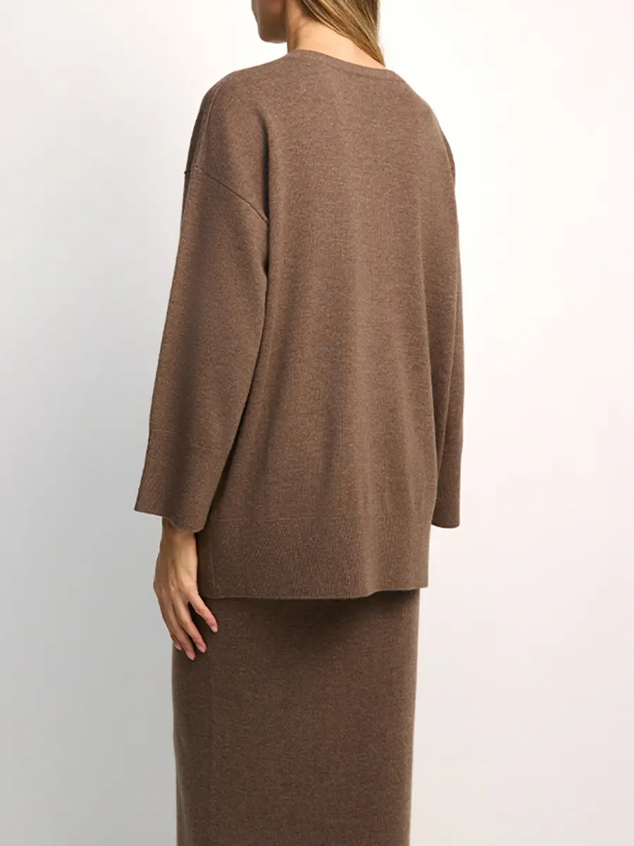 Кардиган из кашемира и шерсти Cashmere Truffle