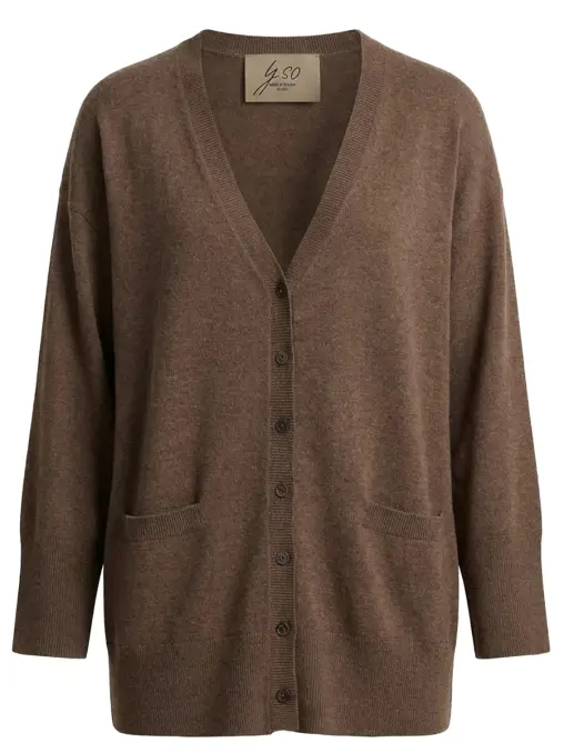 Кардиган из кашемира и шерсти Cashmere Truffle Y.SO