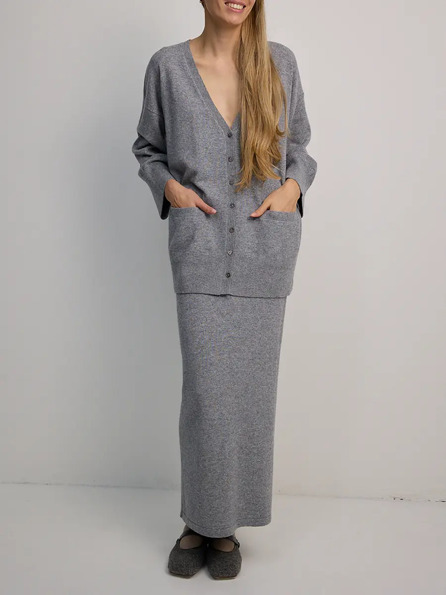 Юбка из кашемира и шерсти Cashmere Shade