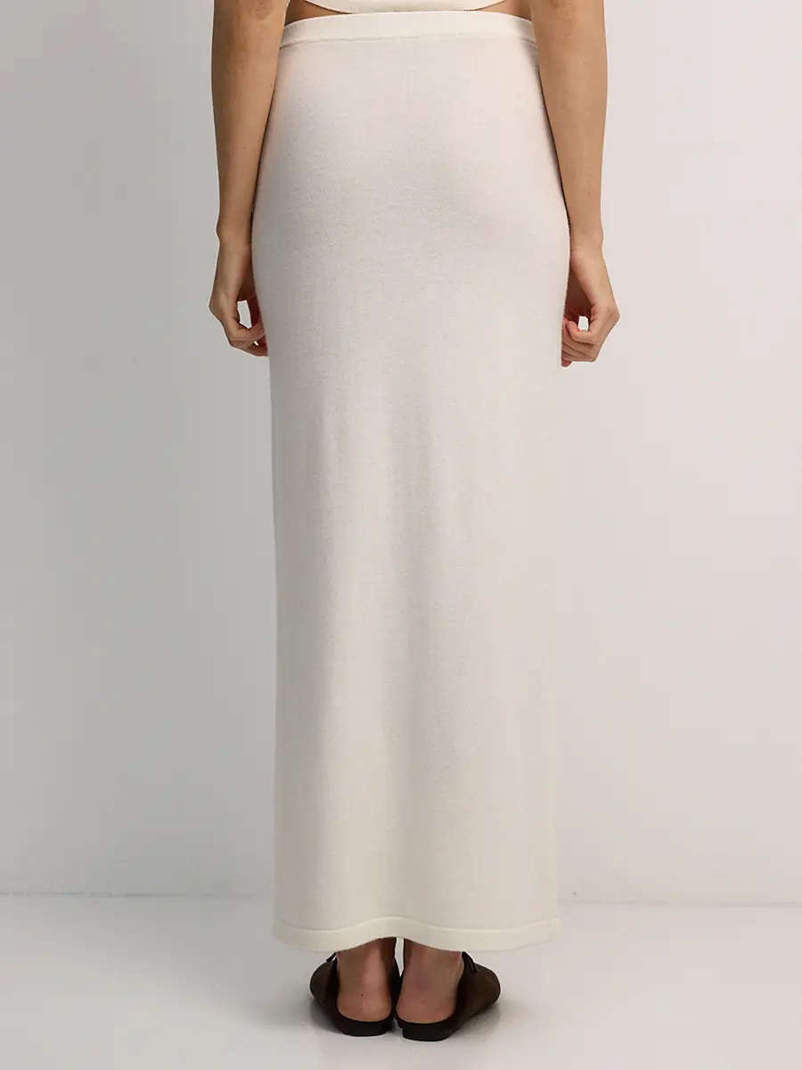 Юбка из кашемира и шерсти Cashmere Tofu