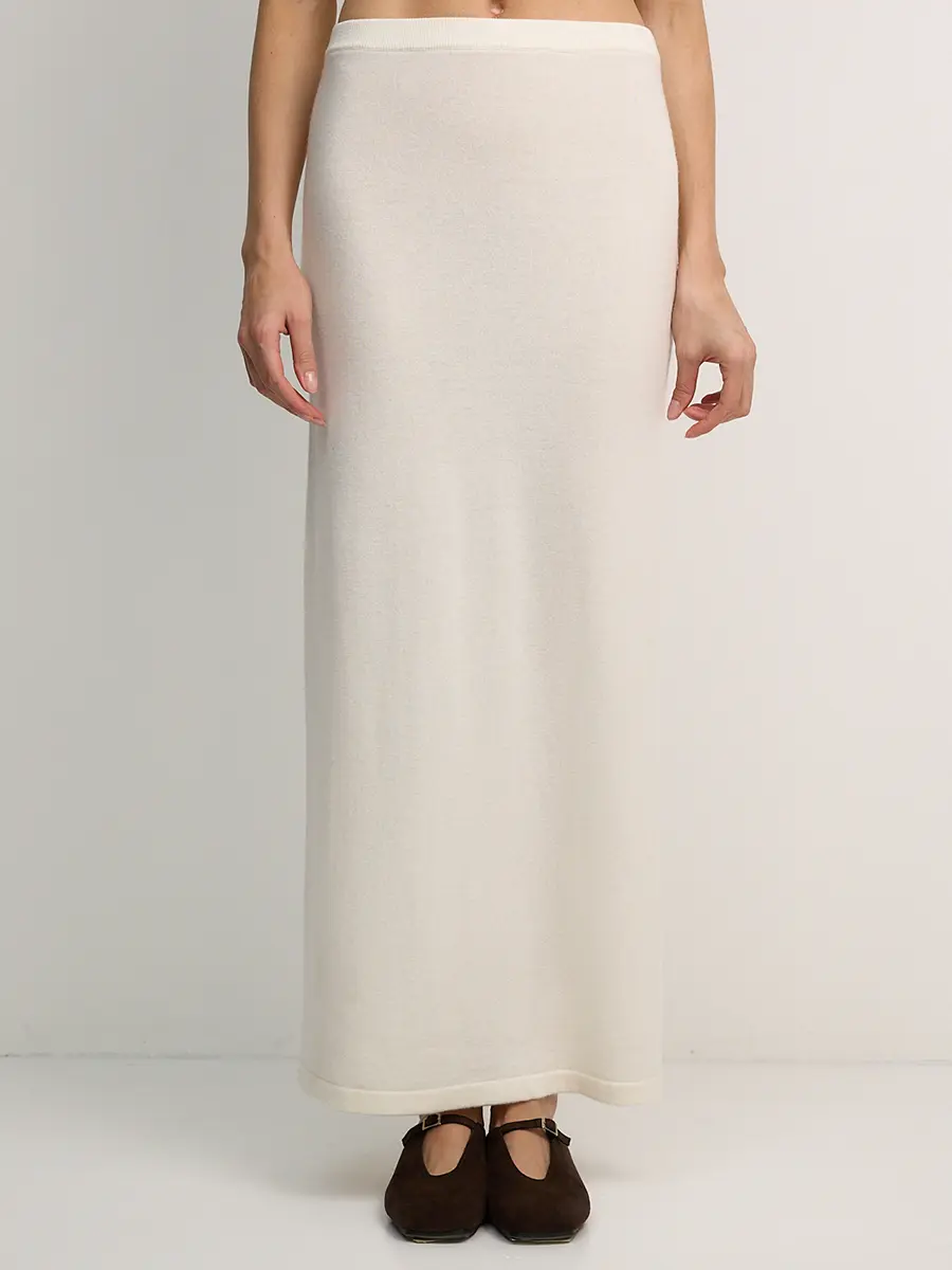 Юбка из кашемира и шерсти Cashmere Tofu