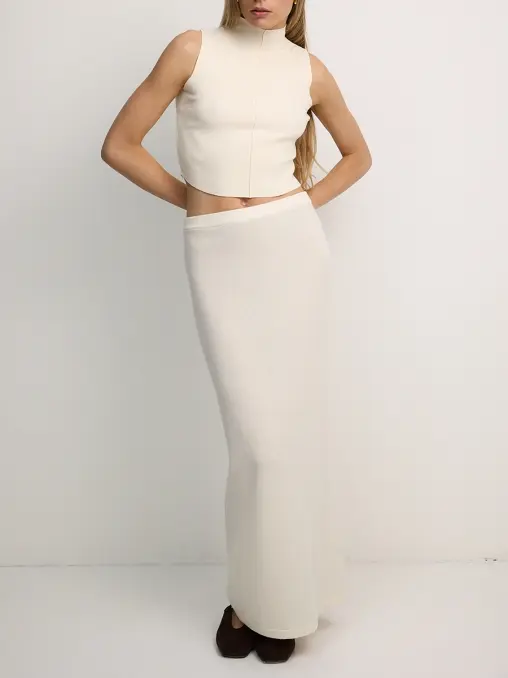 Юбка из кашемира и шерсти Cashmere Tofu Y.SO