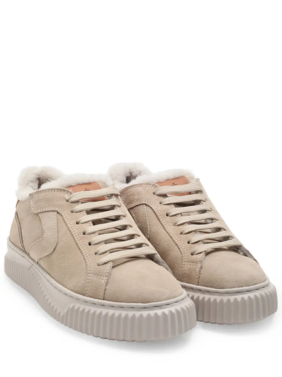 Кеды замшевые на меху