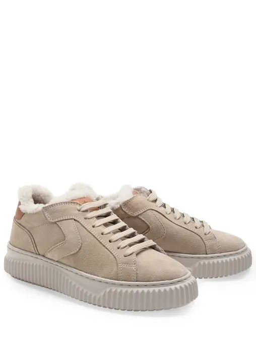 Кеды замшевые на меху VOILE BLANCHE