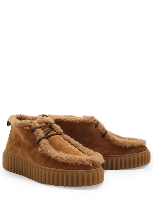 Полуботинки замшевые VOILE BLANCHE