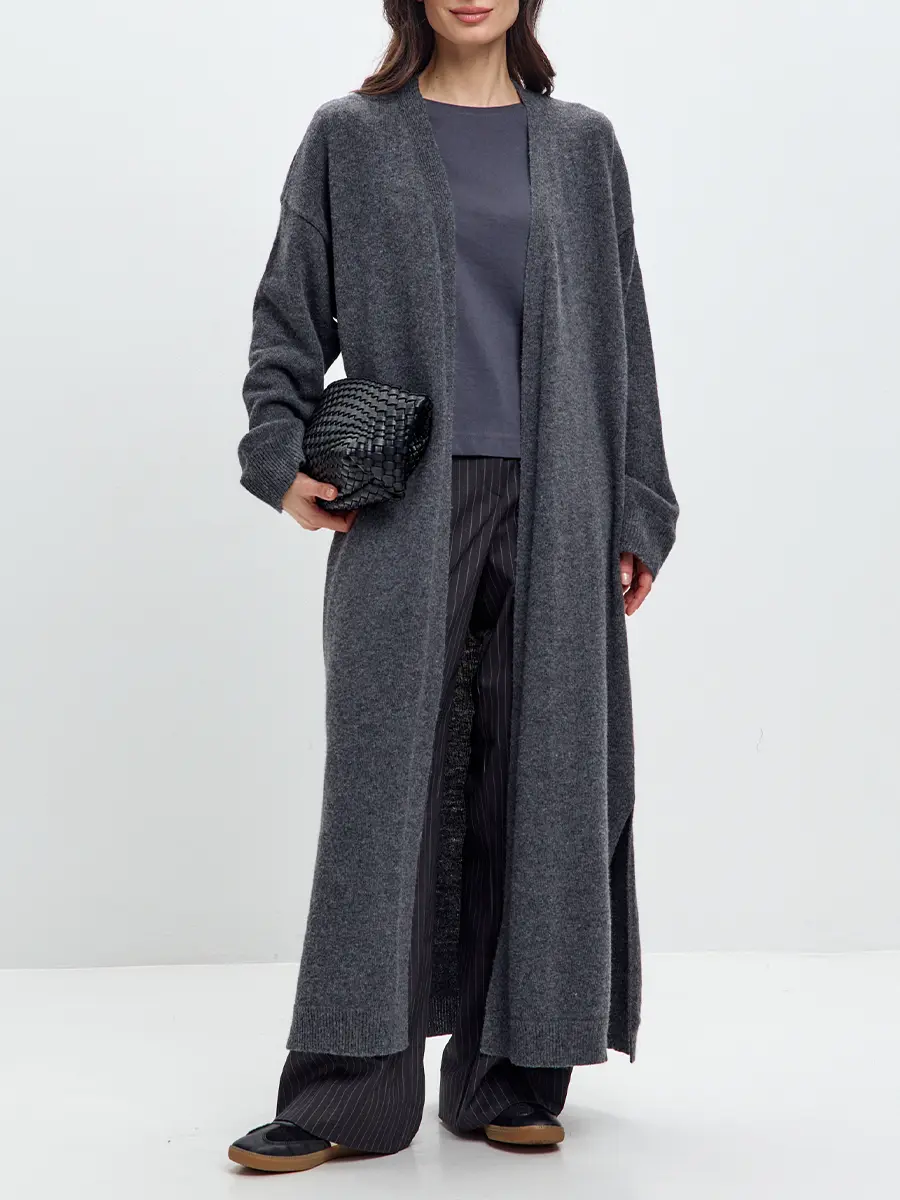 Кардиган из кашемира и шерсти