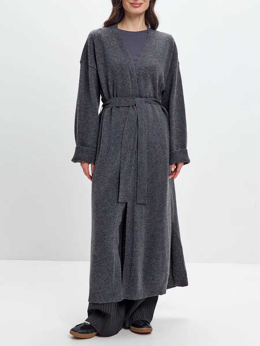 Кардиган из кашемира и шерсти