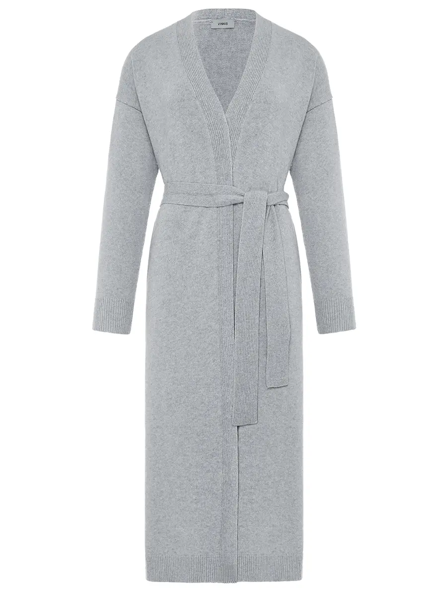 Кардиган из кашемира и шерсти