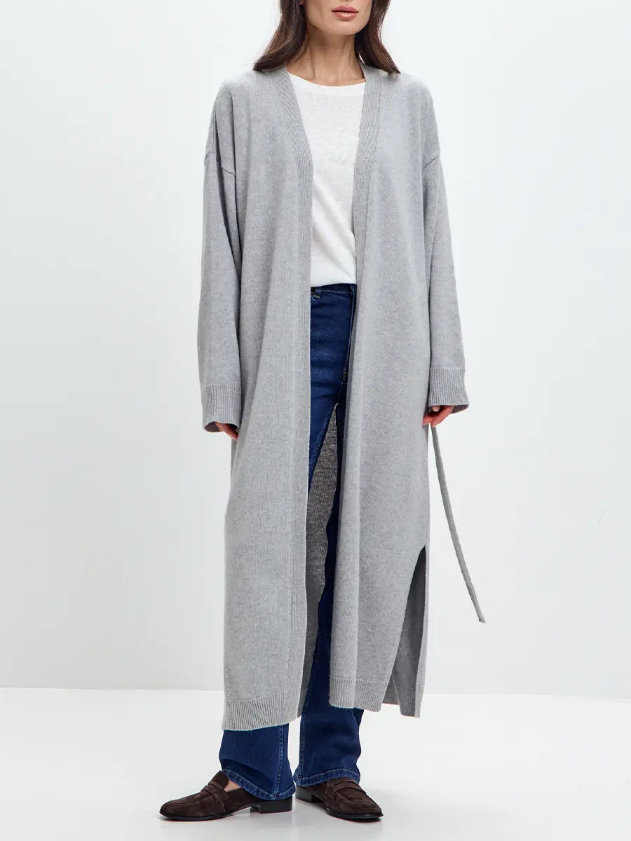 Кардиган из кашемира и шерсти