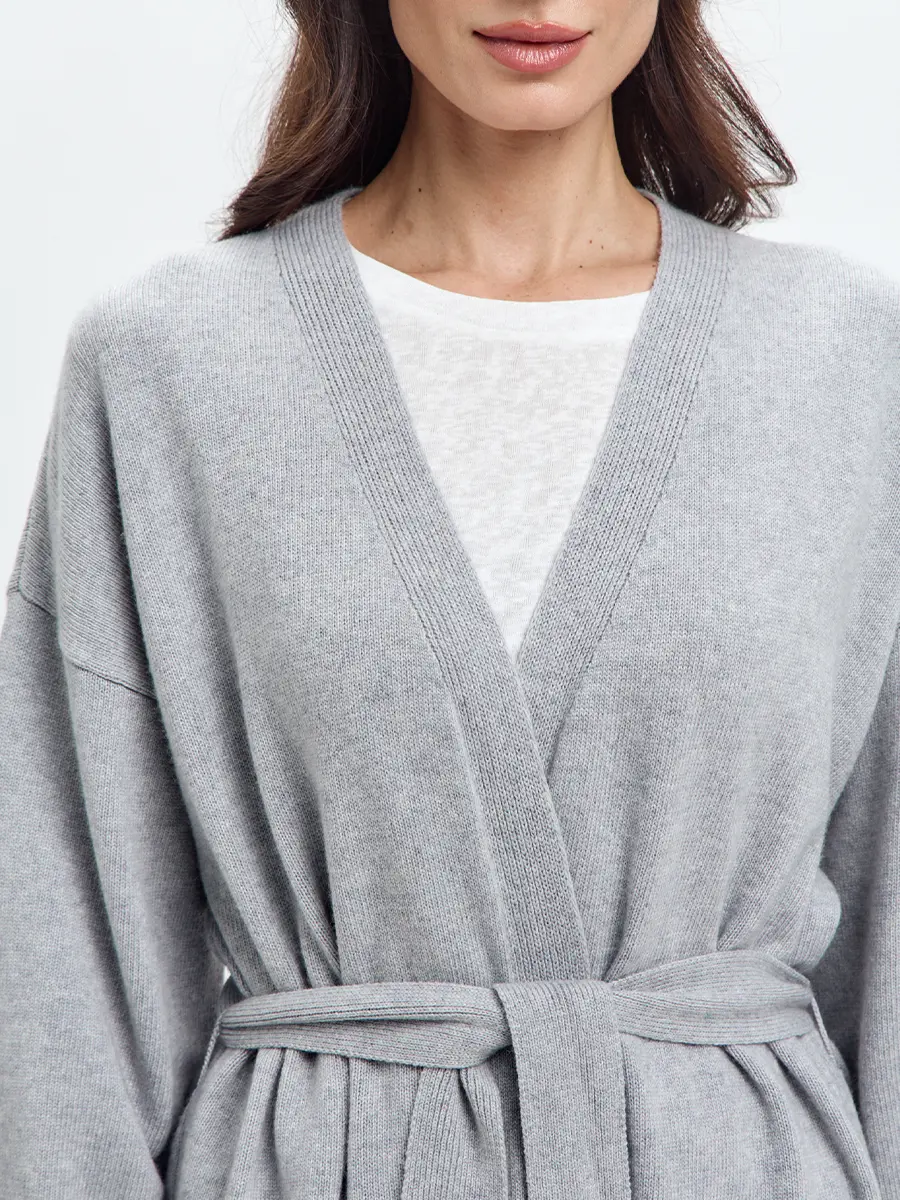 Кардиган из кашемира и шерсти