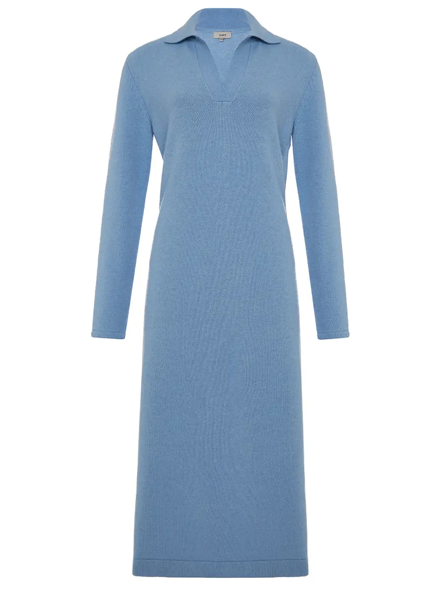 Платье из кашемира и шерсти