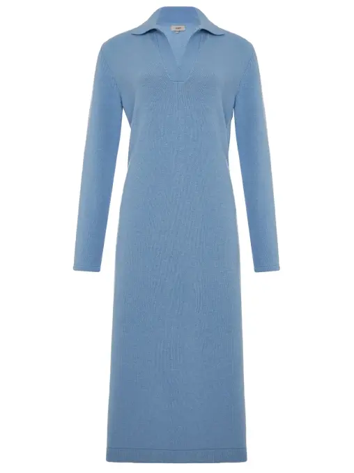 Платье из кашемира и шерсти VINNIS