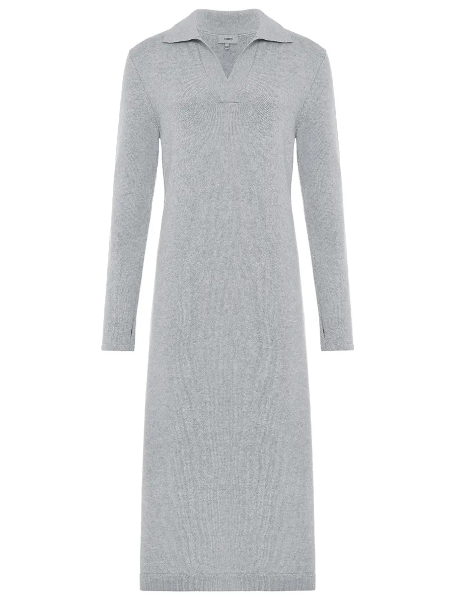 Платье из кашемира и шерсти