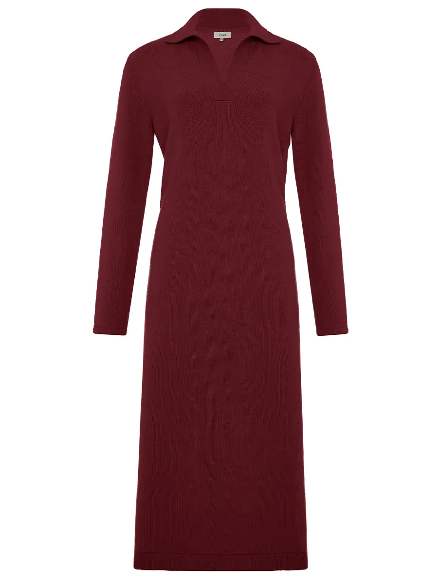 Платье из кашемира и шерсти