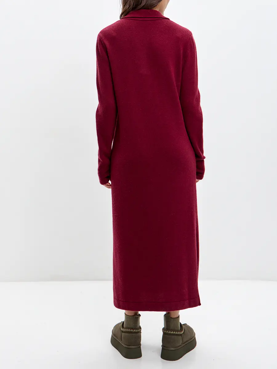Платье из кашемира и шерсти