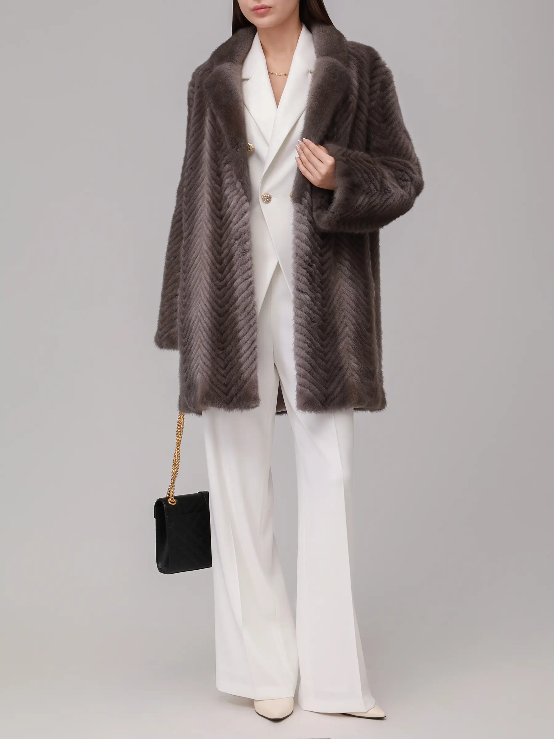 Шуба норковая