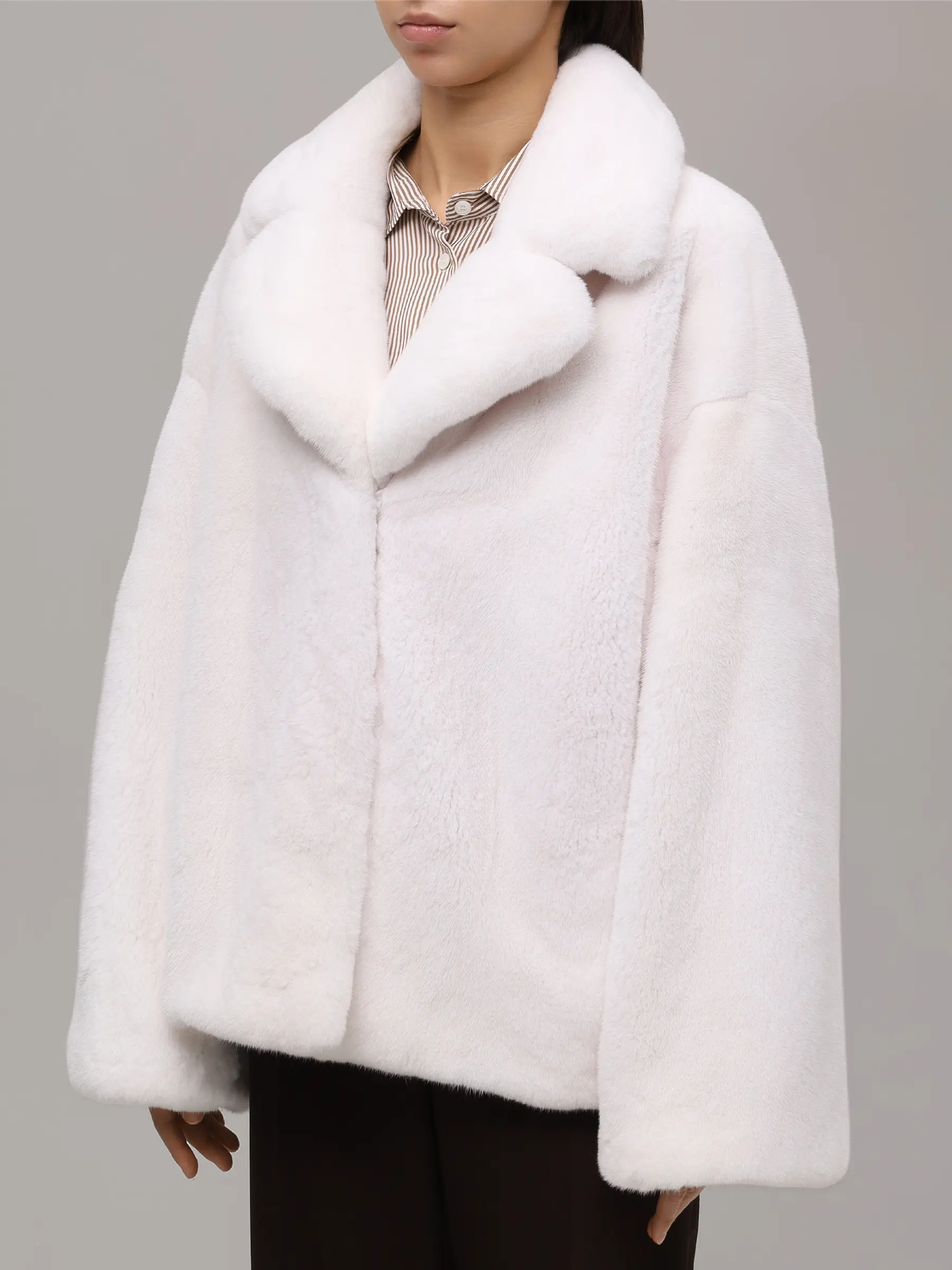 Полушубок норковый