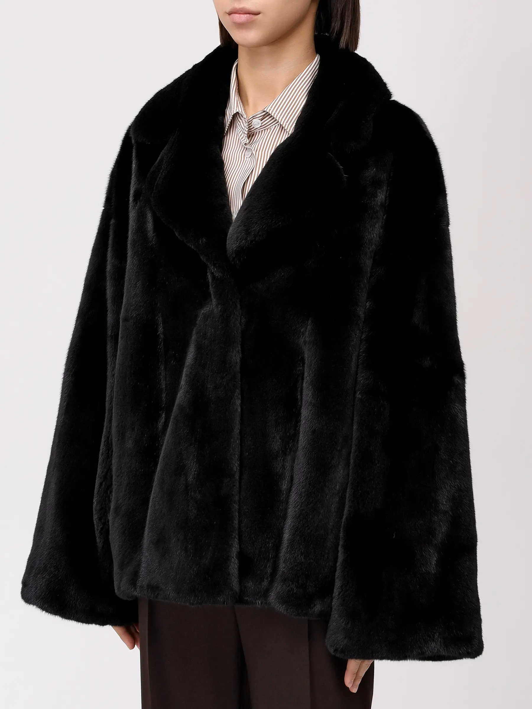 Полушубок норковый