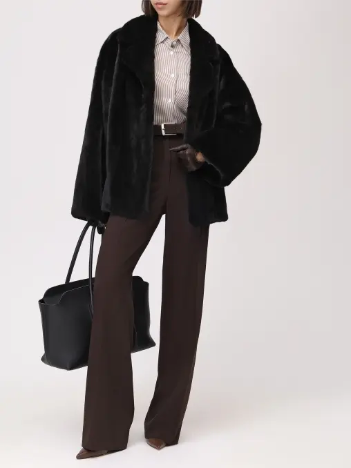 Полушубок норковый AMELI