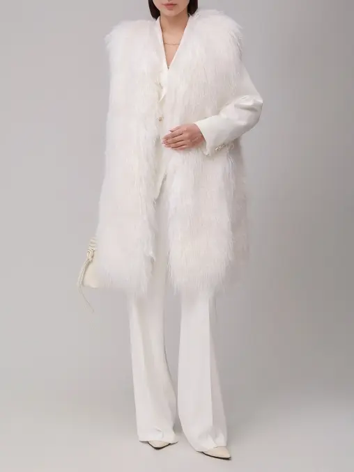 Жилет из меха ламы AMELI