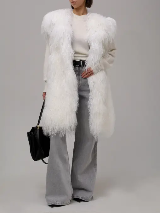 Жилет из меха ламы AMELI