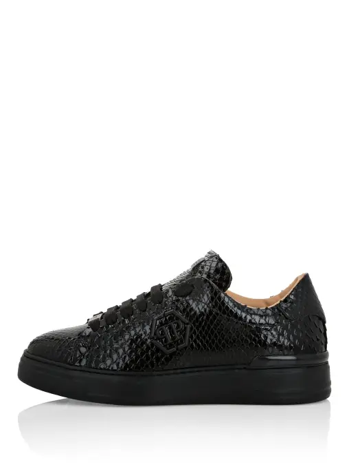 Кеды из кожи питона PHILIPP PLEIN