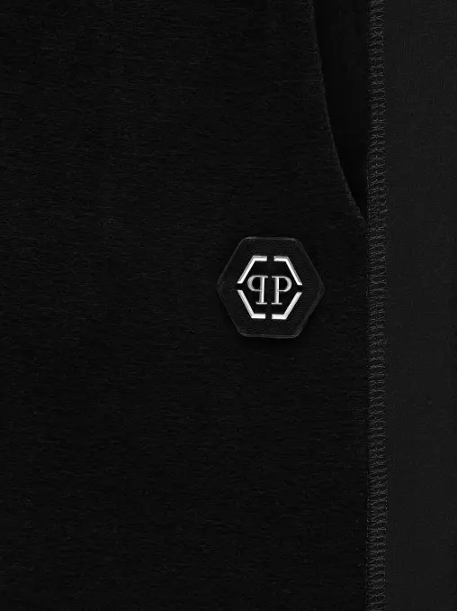 Брюки комбинированные PHILIPP PLEIN