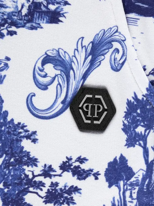 Брюки хлопковые PHILIPP PLEIN