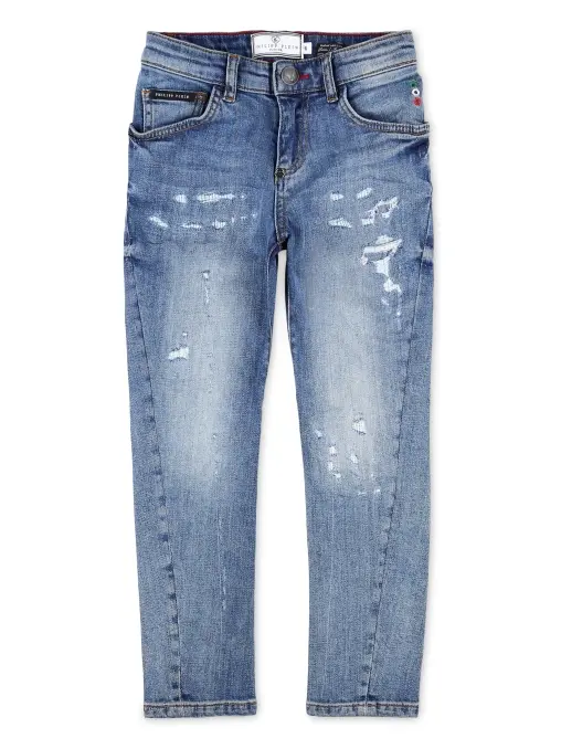 Джинсы хлопковые PHILIPP PLEIN