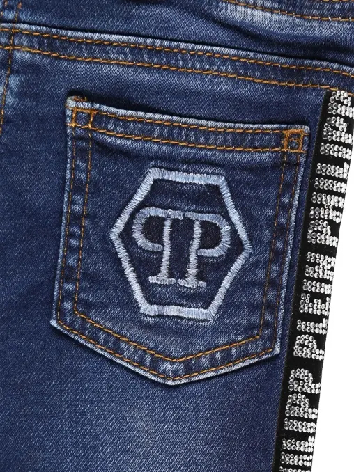 Джинсы хлопковые PHILIPP PLEIN